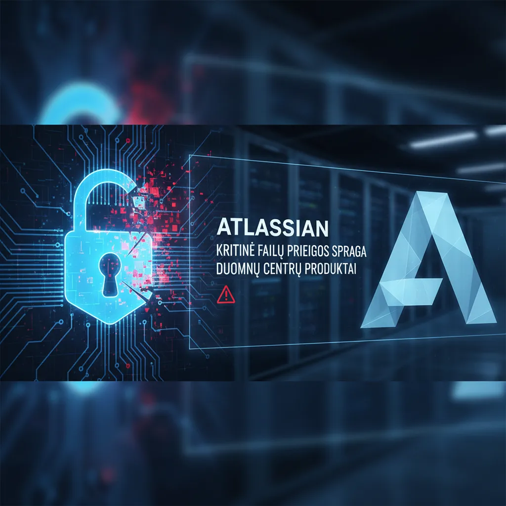Atlassian perspėja dėl kritinės failų prieigos spragos duomenų centrų produktuose