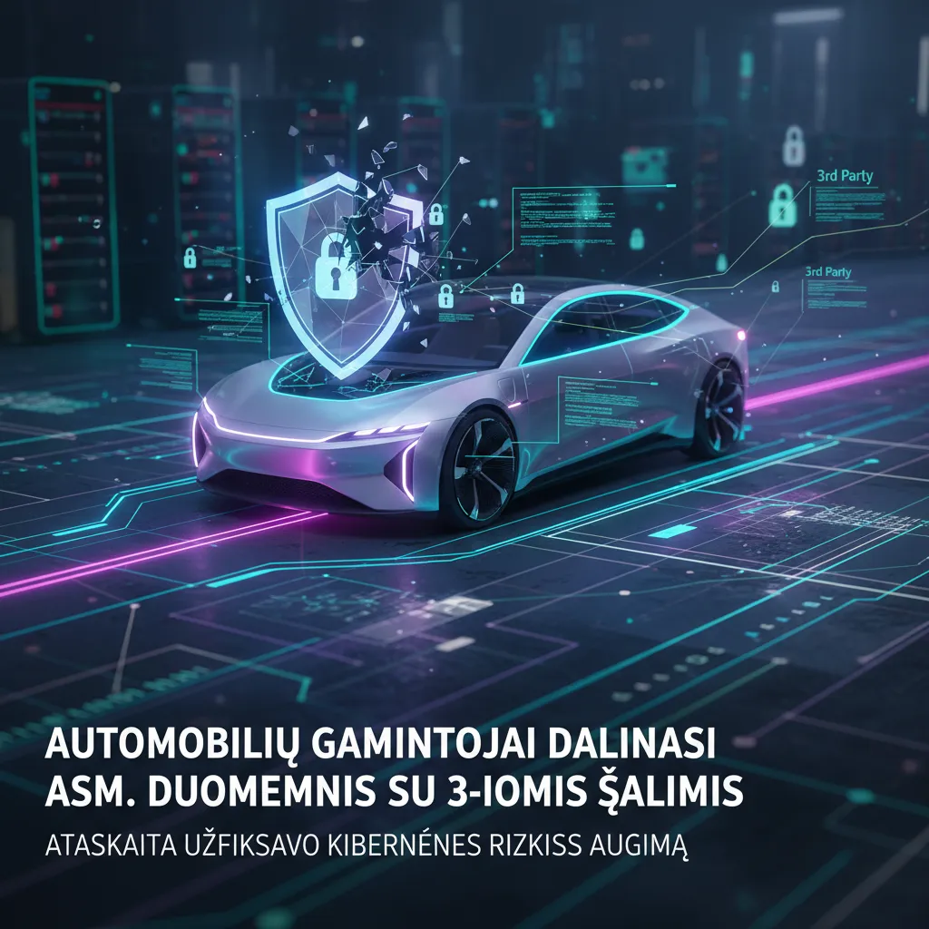 Automobilių gamintojai nuolat dalijasi asmeniniais prijungtų automobilių duomenimis su trečiosiomis šalimis, rašoma ataskaitoje