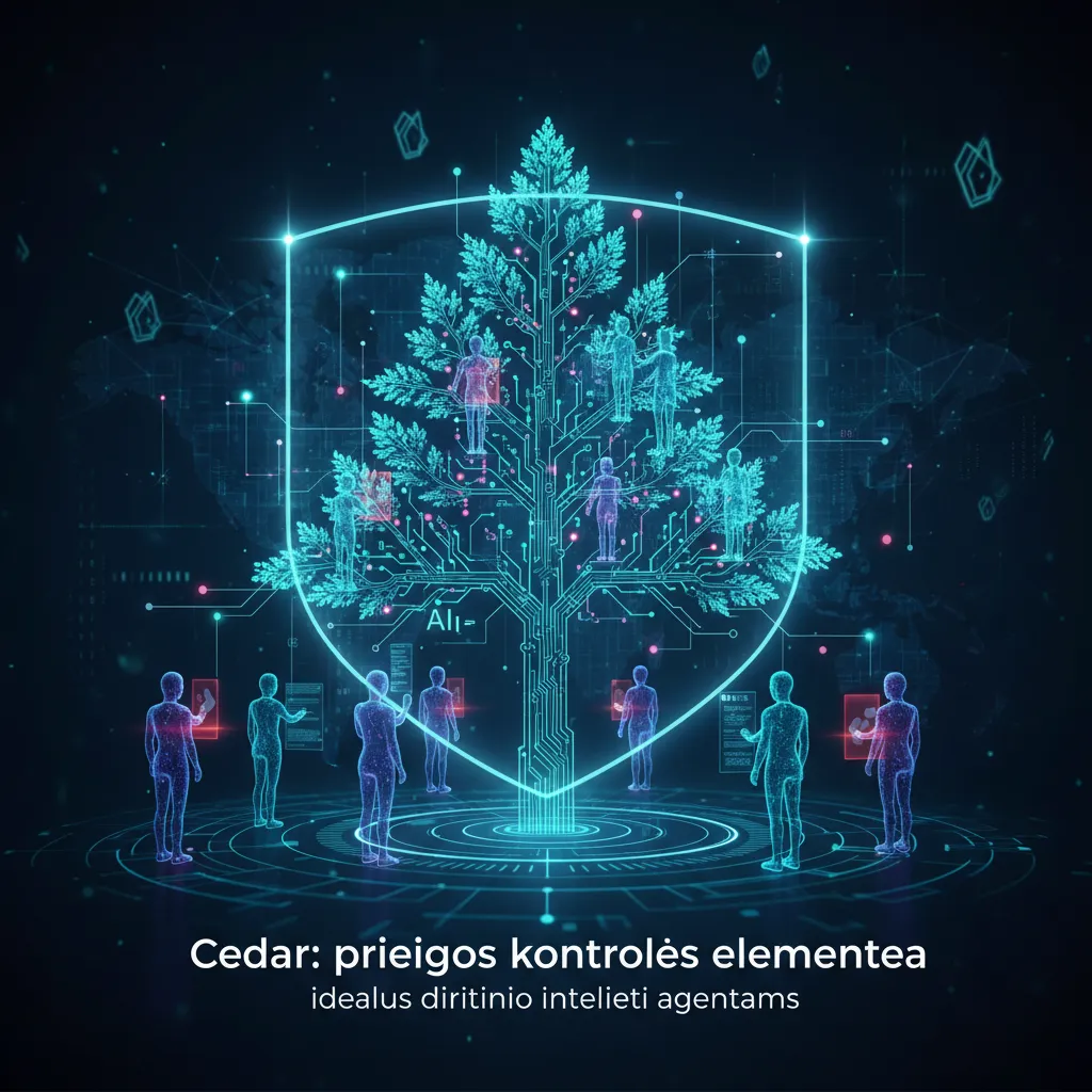Cedar: prieigos kontrolės elementas, idealiai tinkantis dirbtinio intelekto agentams