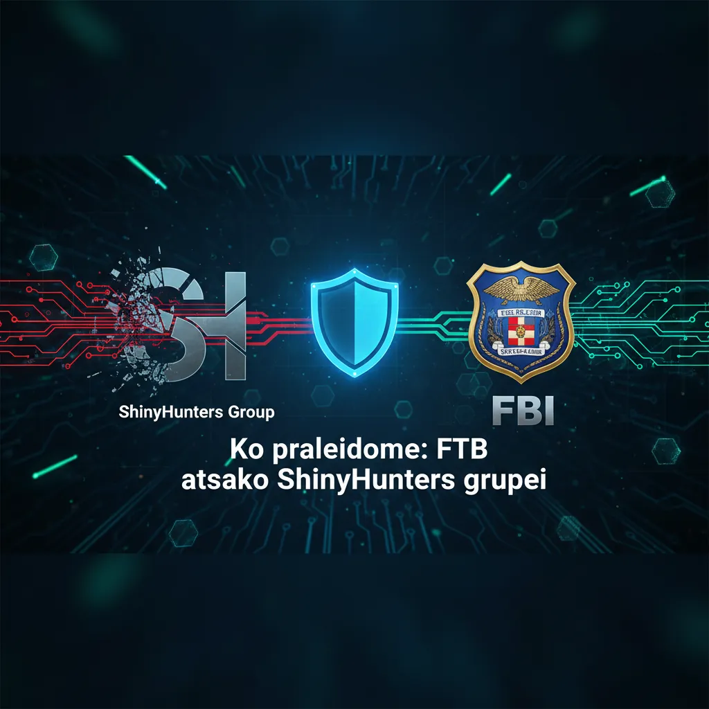 Ko praleidome: FTB atsako ShinyHunters grupei