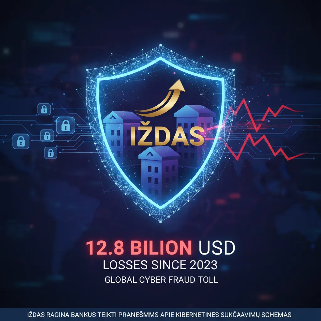Iždas ragina bankus teikti pranešimus apie kibernetines sukčiavimų schemas, pažymi beveik 13 mlrd. USD nuostolius nuo 2023 m.