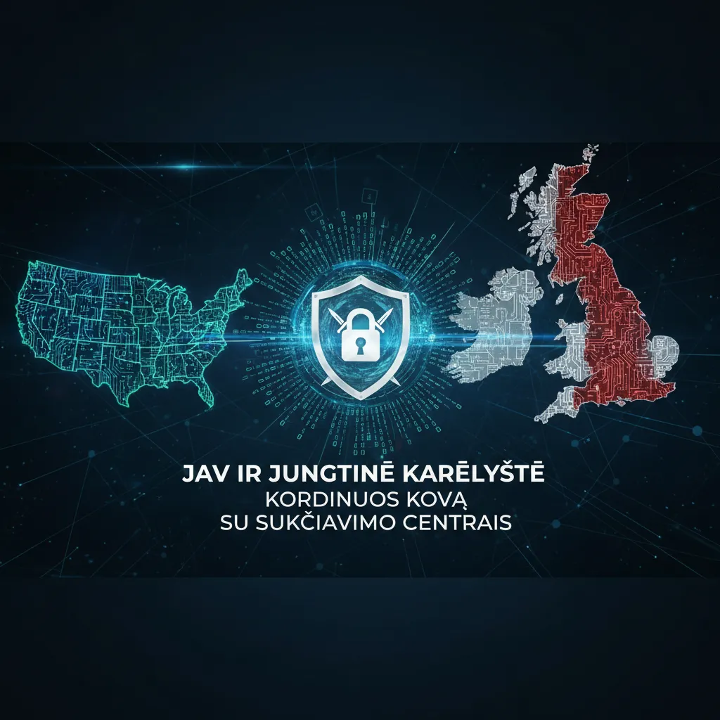 JAV ir Jungtinė Karalystė koordinuos kovą su sukčiavimo centrais