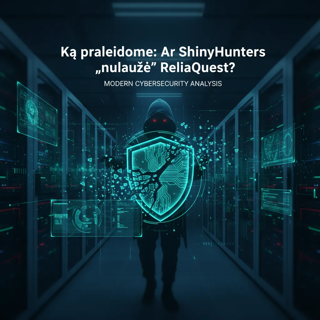 Ką praleidome: Ar ShinyHunters „nulaužė“ ReliaQuest?