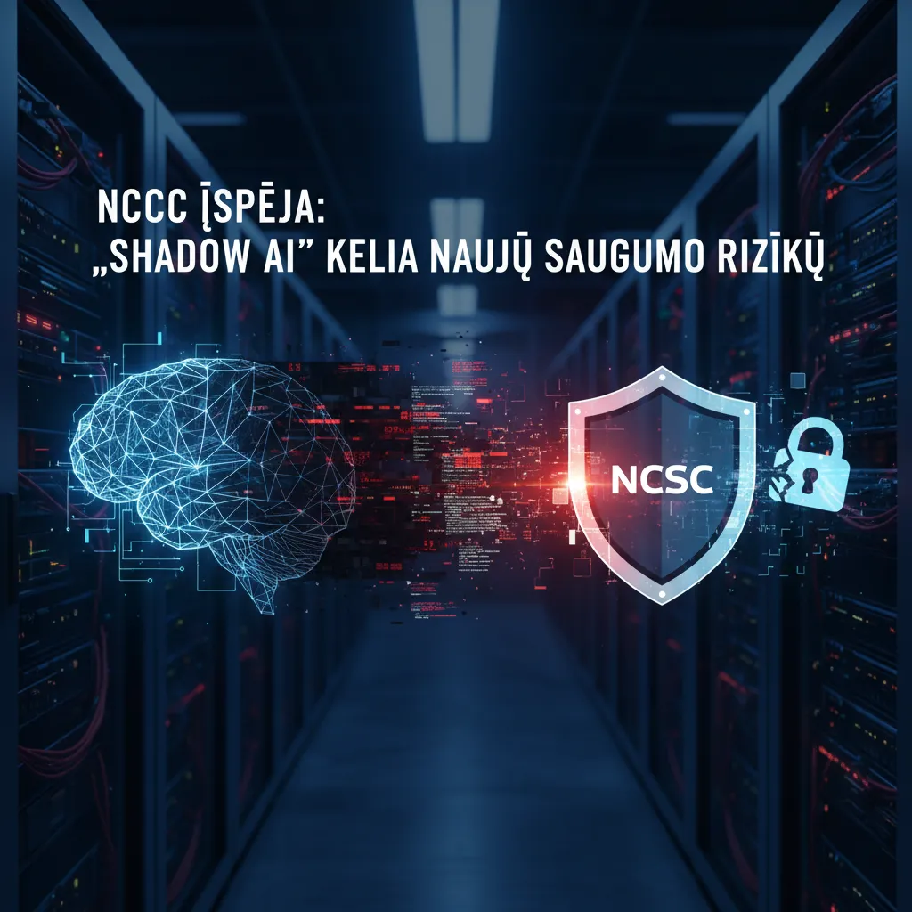 NCSC įspėja: „Shadow AI“ kelia naujų saugumo rizikų