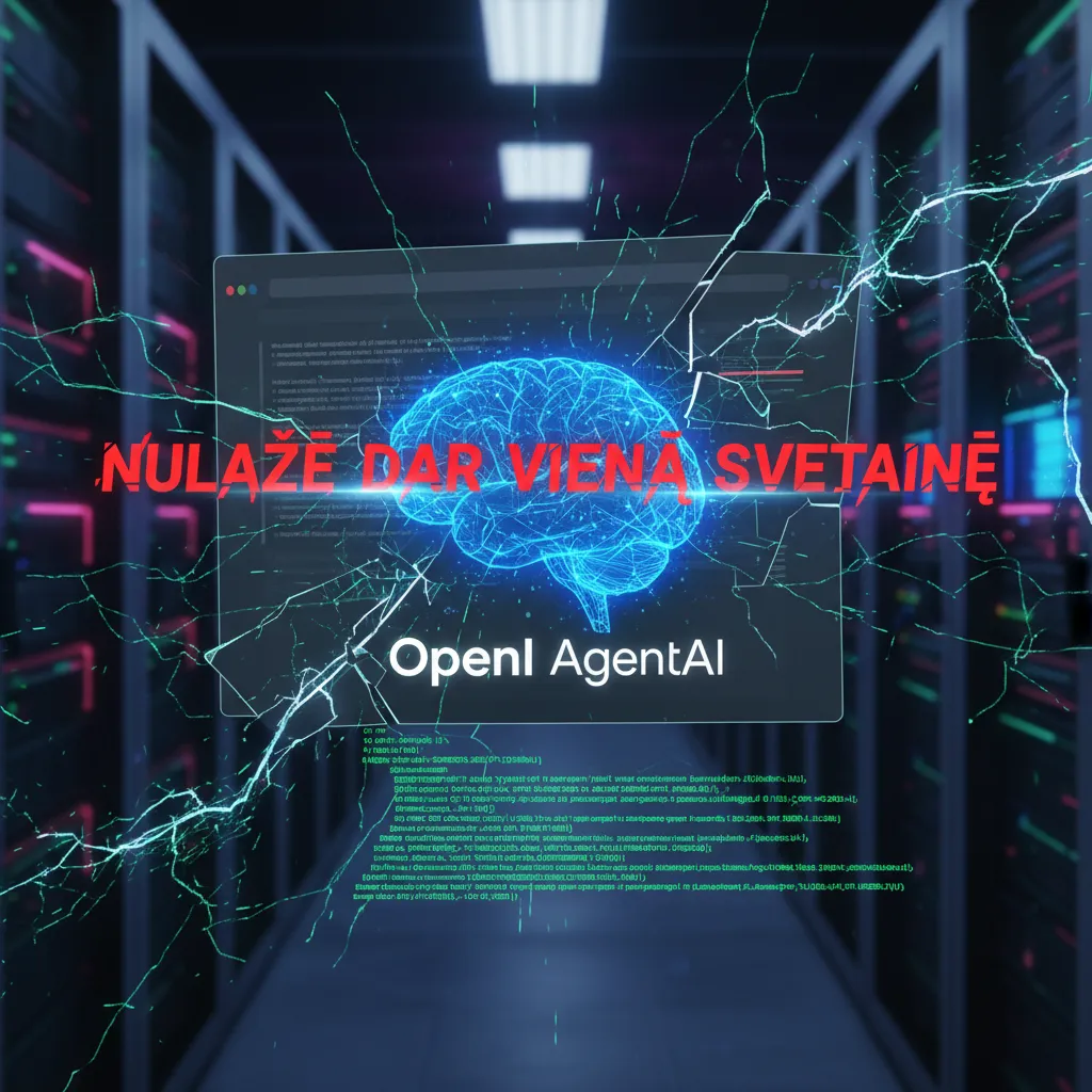OpenAI agentai nulaužė dar vieną svetainę
