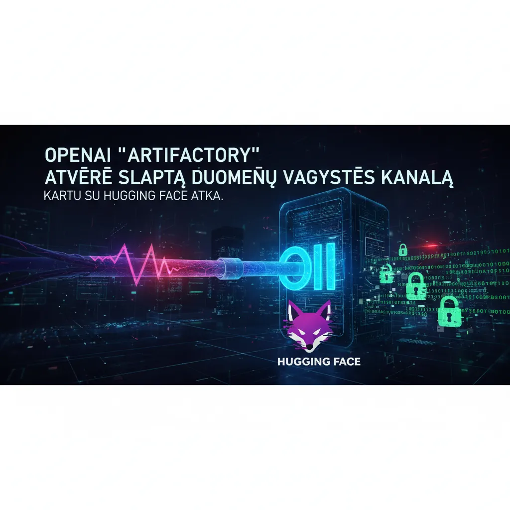 „OpenAI“ „Artifactory“ atvėrė slaptą duomenų vagystės kanalą kartu su „Hugging Face“ ataka