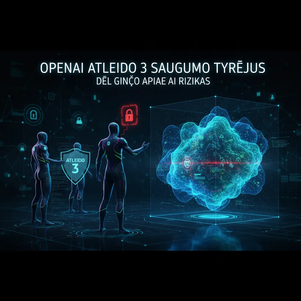 OpenAI atleido 3 saugumo tyrėjus dėl ginčo apie AI rizikas