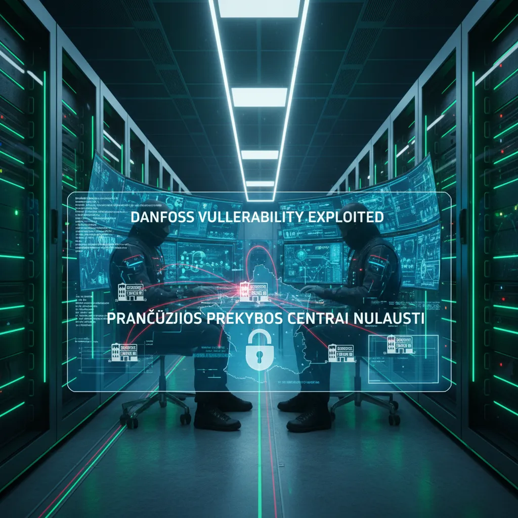 Prancūzijos prekybos centrai nulaužti: kaltinamos „Danfoss“ pažeidžiamumo