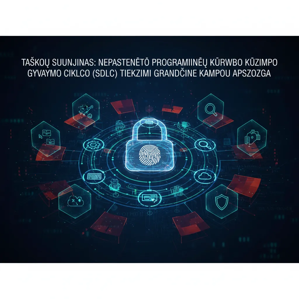 Taškų sujungimas: Nepastebėtų Programinės Įrangos Kūrimo Gyvavimo Ciklo (SDLC) Tiekimo Grandinės Kampų Apsauga