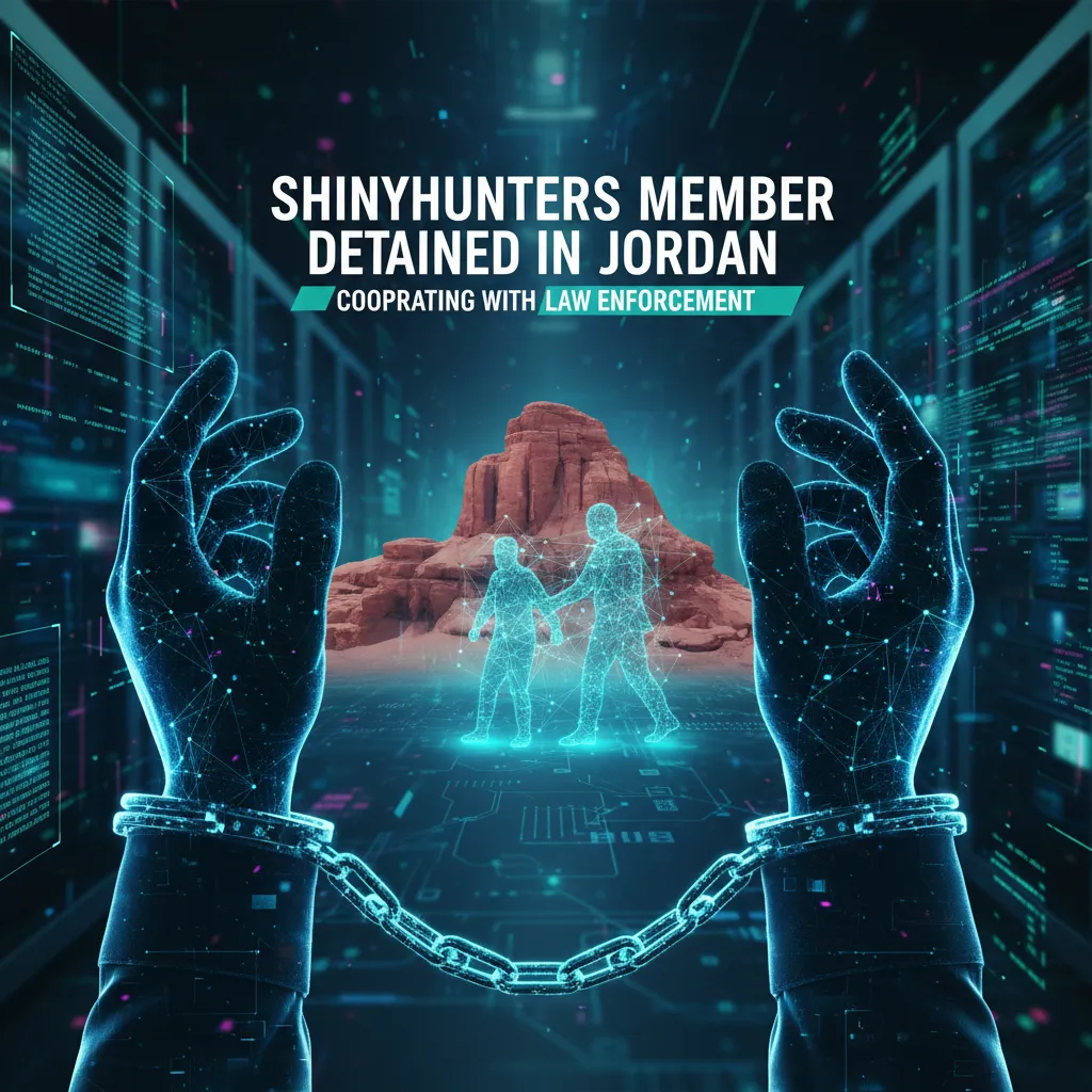 Pranešama, kad numanomas „ShinyHunters“ narys sulaikytas Jordanijoje ir bendradarbiauja su teisėsauga
