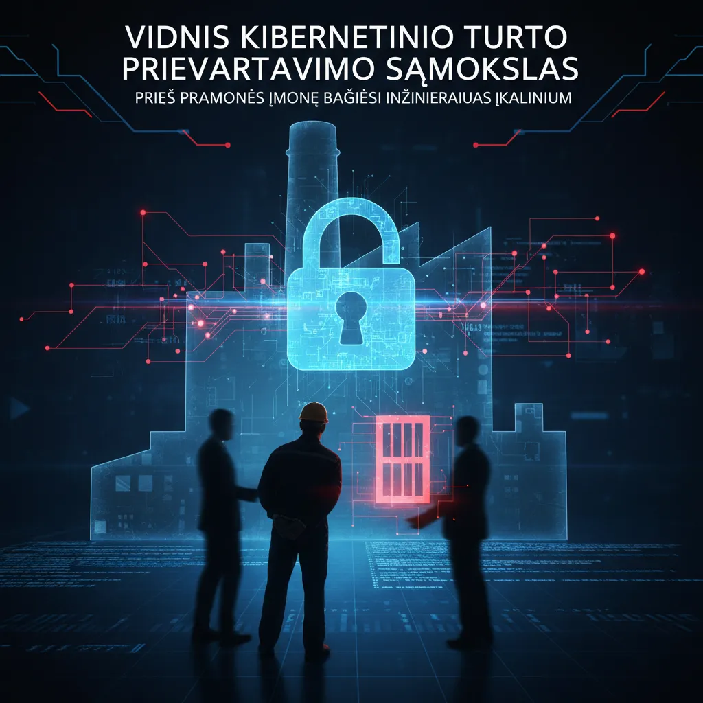 Vidinis kibernetinio turto prievartavimo sąmokslas prieš pramonės įmonę baigėsi inžinieriaus įkalinimu