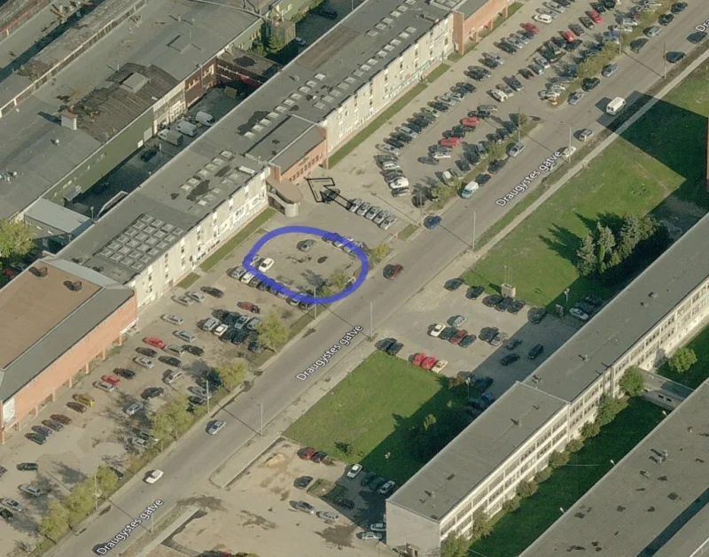 Biuro vieta iš viršaus